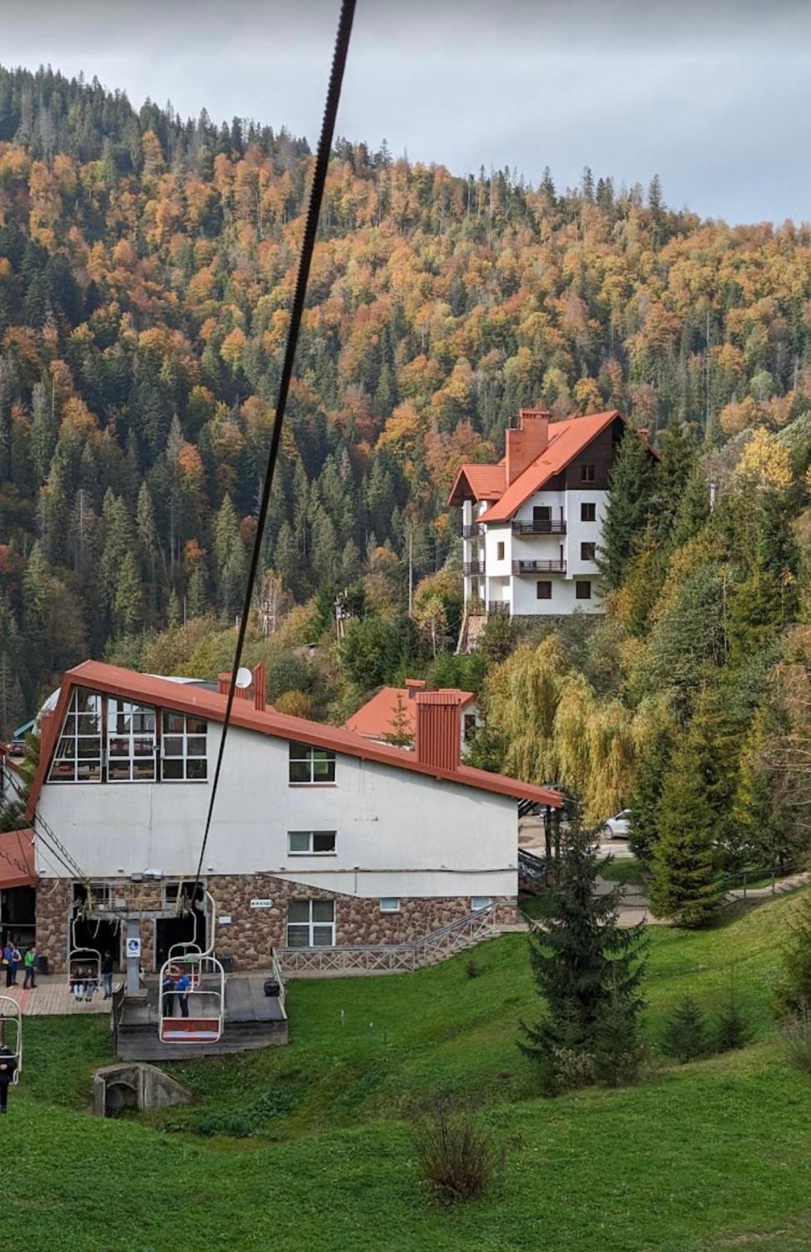 Готель На горбі Славське Екстер'єр фото